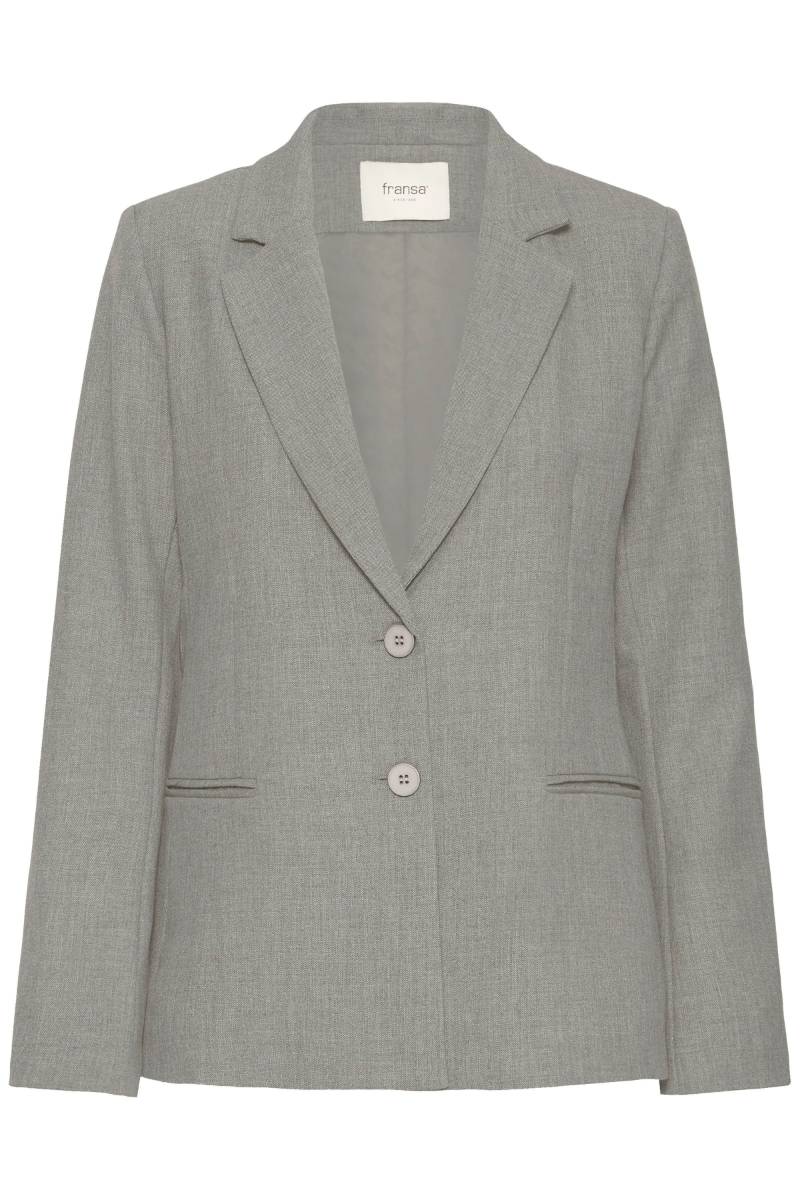 Fransa Σακάκι Asphalt Melange Grey Asphalt Melange / Grey - φωτογραφία 6
