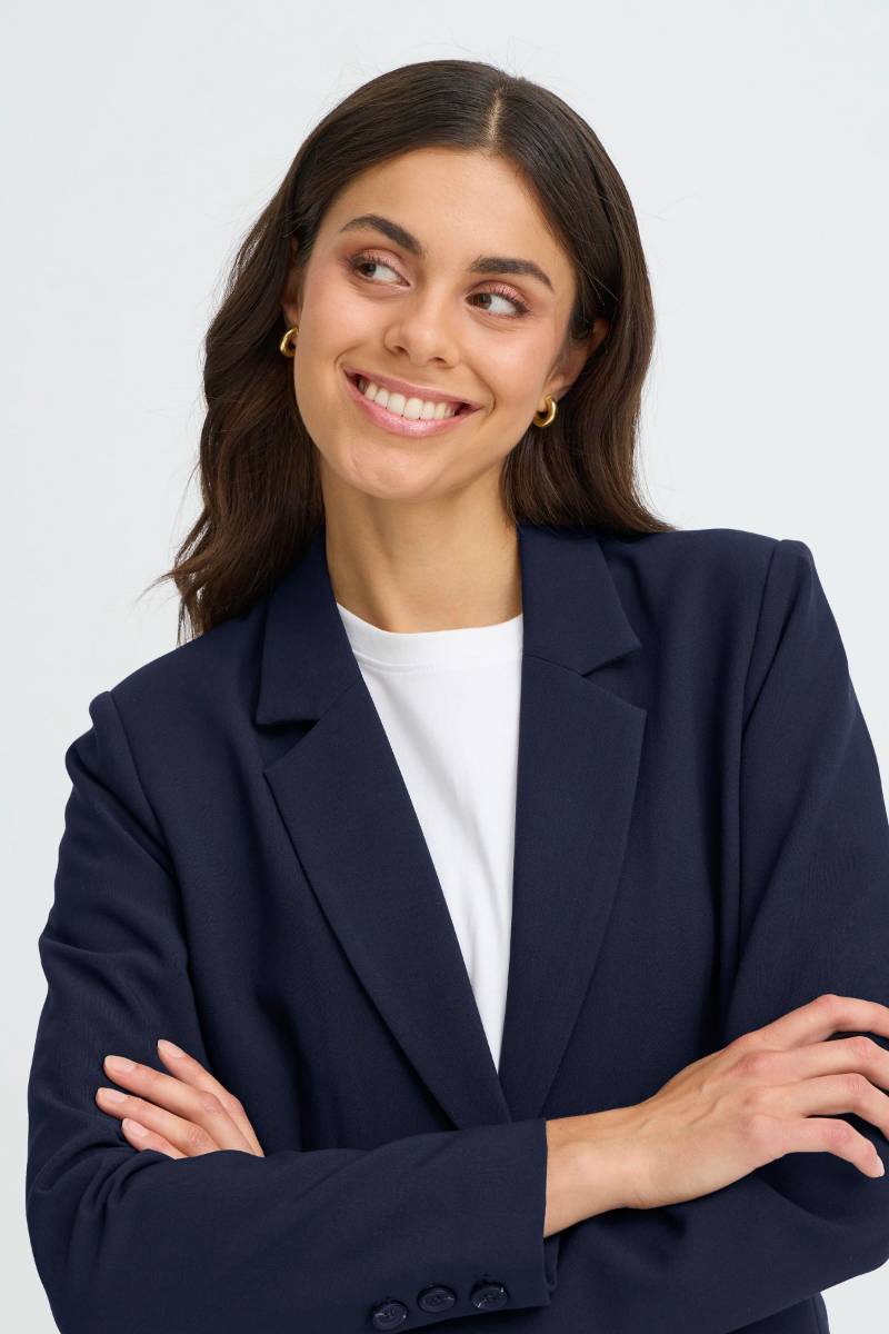 Fransa Σακάκι σε χρώμα navy blazer melange Navy Blazer melange - φωτογραφία 4