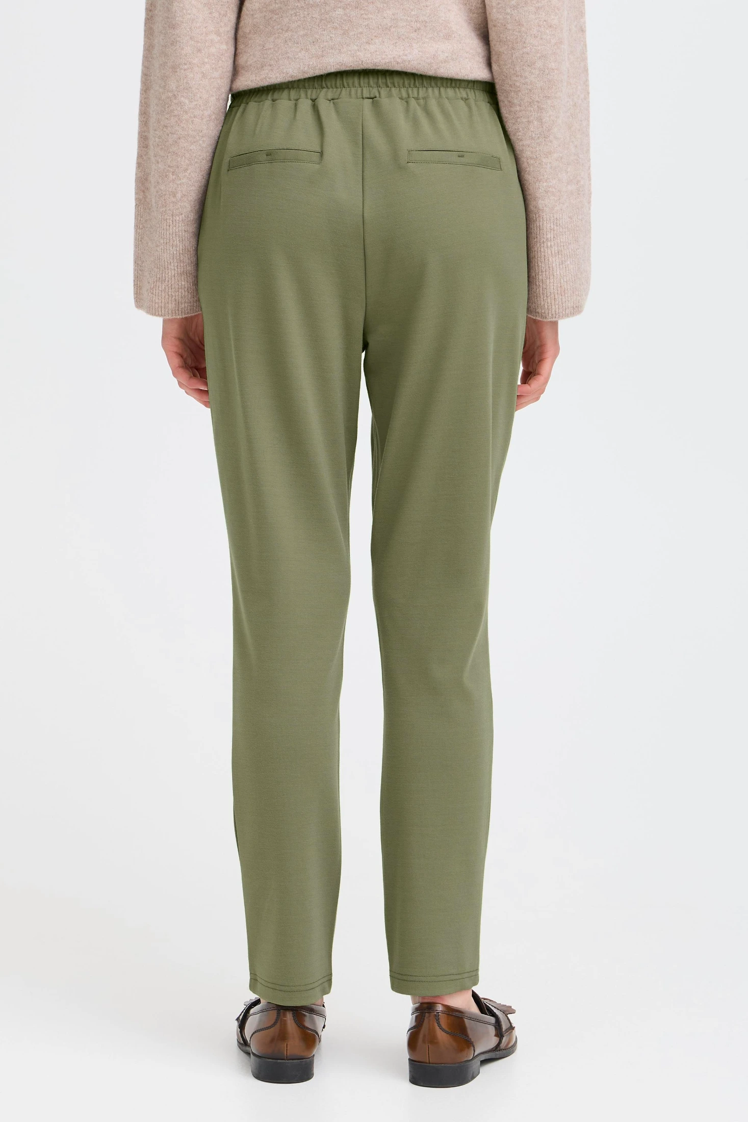 Γυναικείο Παντελόνι Fransa σε Dusty Olive Απόχρωση Dusty Olive / Green - φωτογραφία 4