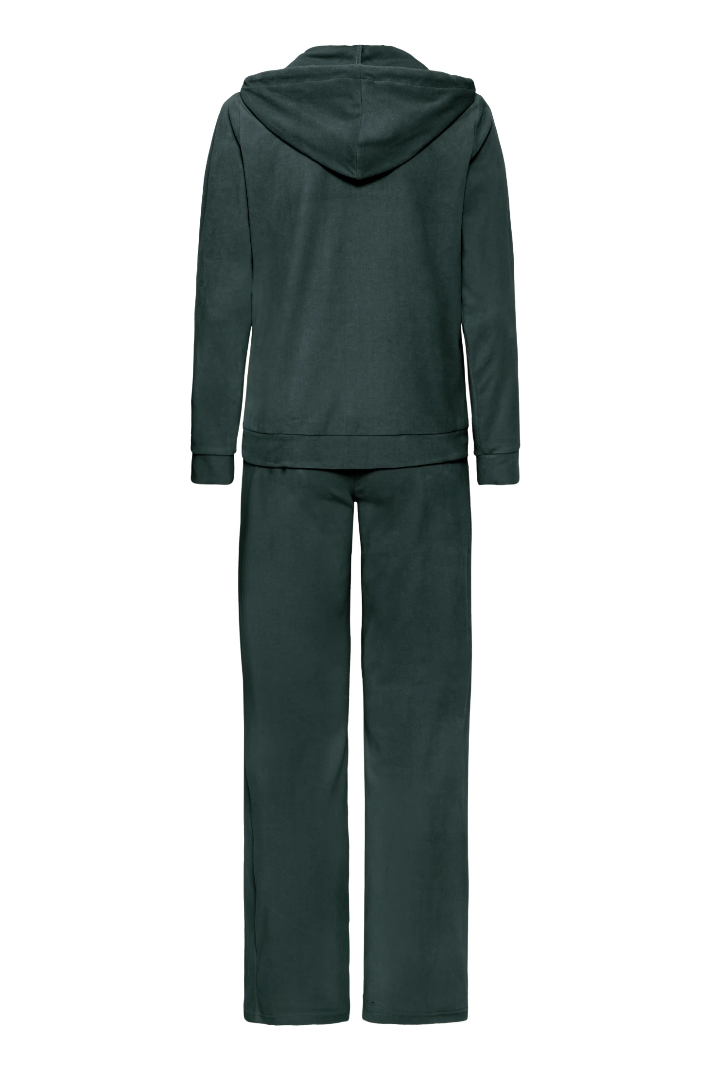 b.young Φόρμες γυμναστικής βελουτέ με φερμουάρ και κανονική εφαρμογή Green Gables - φωτογραφία 8