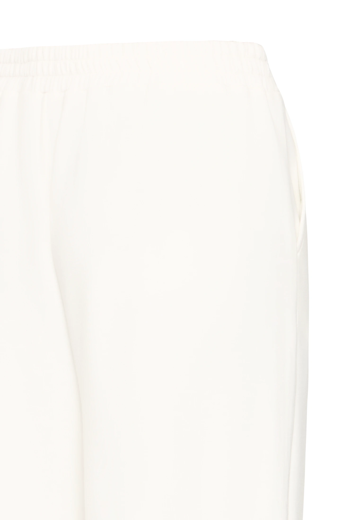Παντελόνι casual σε ίσια γραμμή λευκό Whisper White - φωτογραφία 8