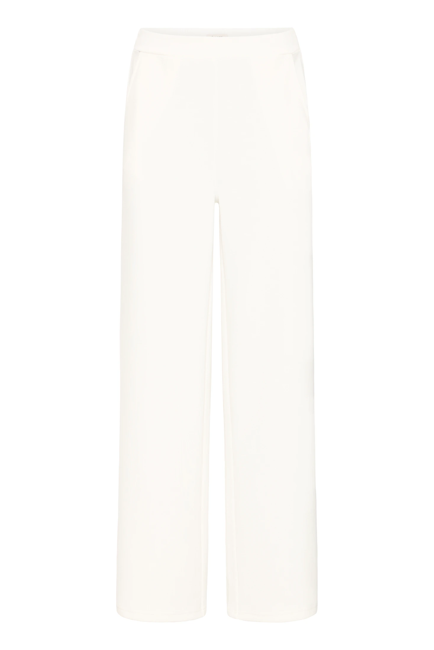 Παντελόνι casual σε ίσια γραμμή λευκό Whisper White - φωτογραφία 6