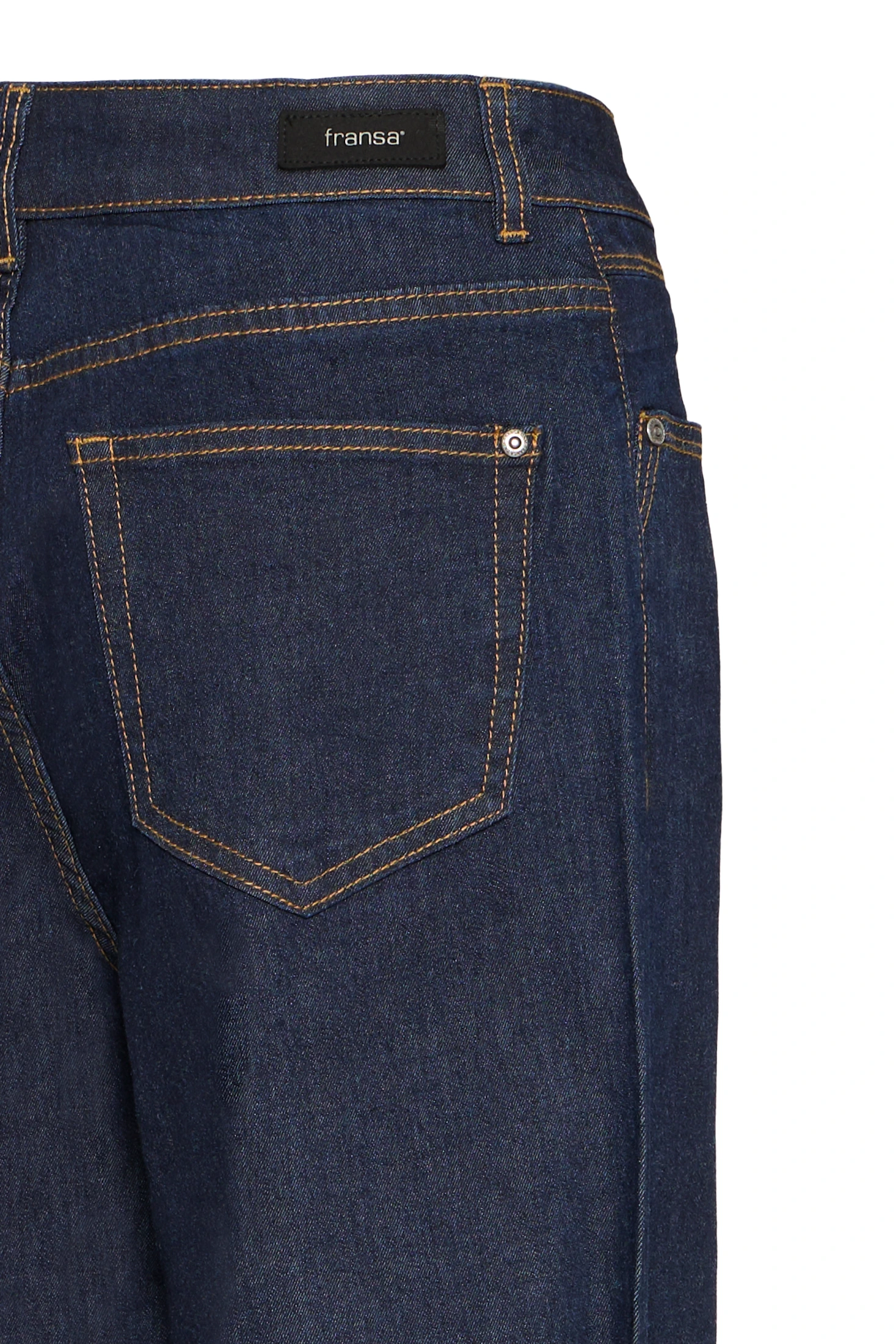 Fransa παντελόνι τζιν wide leg Unwashed Blue Denim - φωτογραφία 7