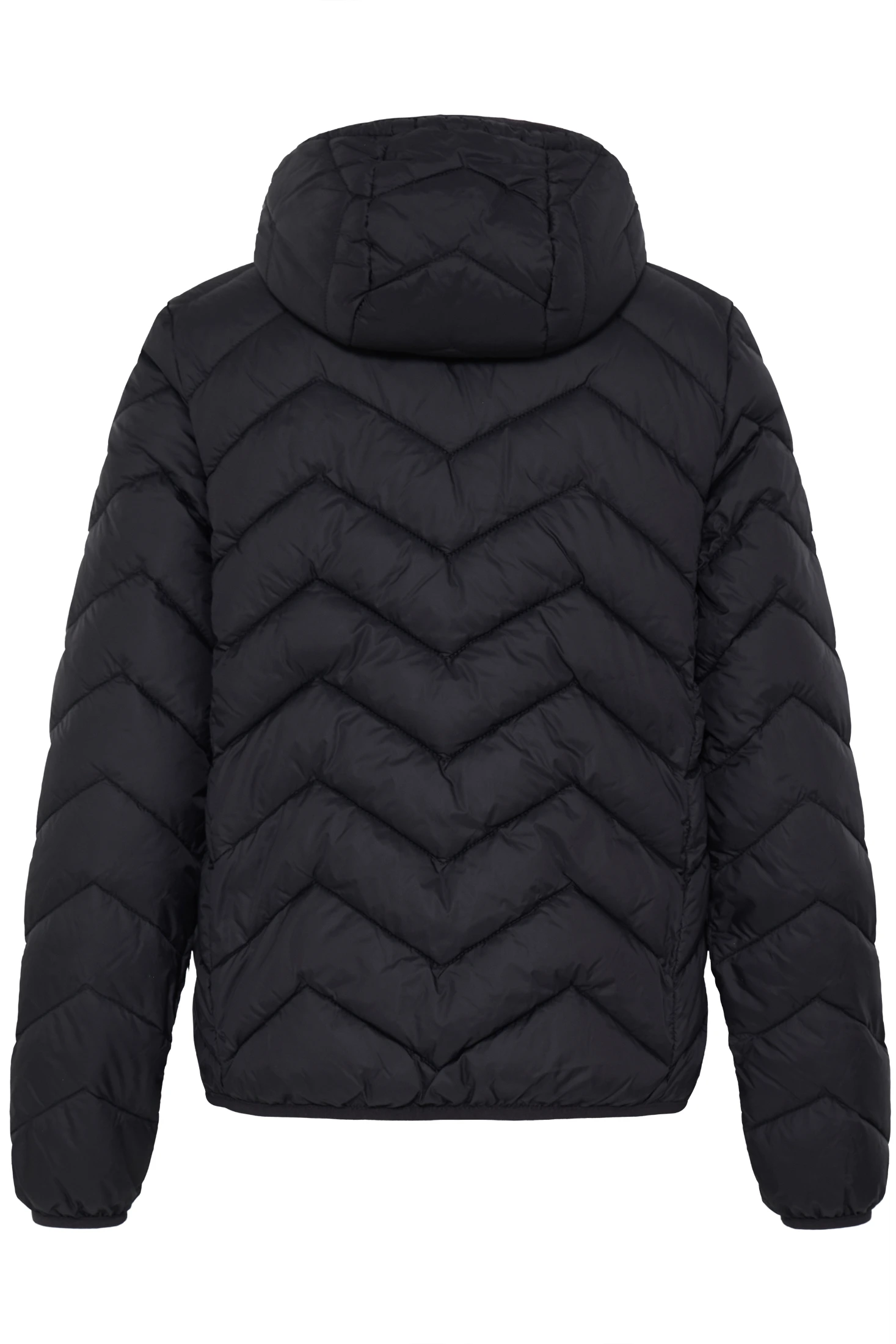 Fransa Μπουφάν puffer με κουκούλα Meteorite / Black - φωτογραφία 2
