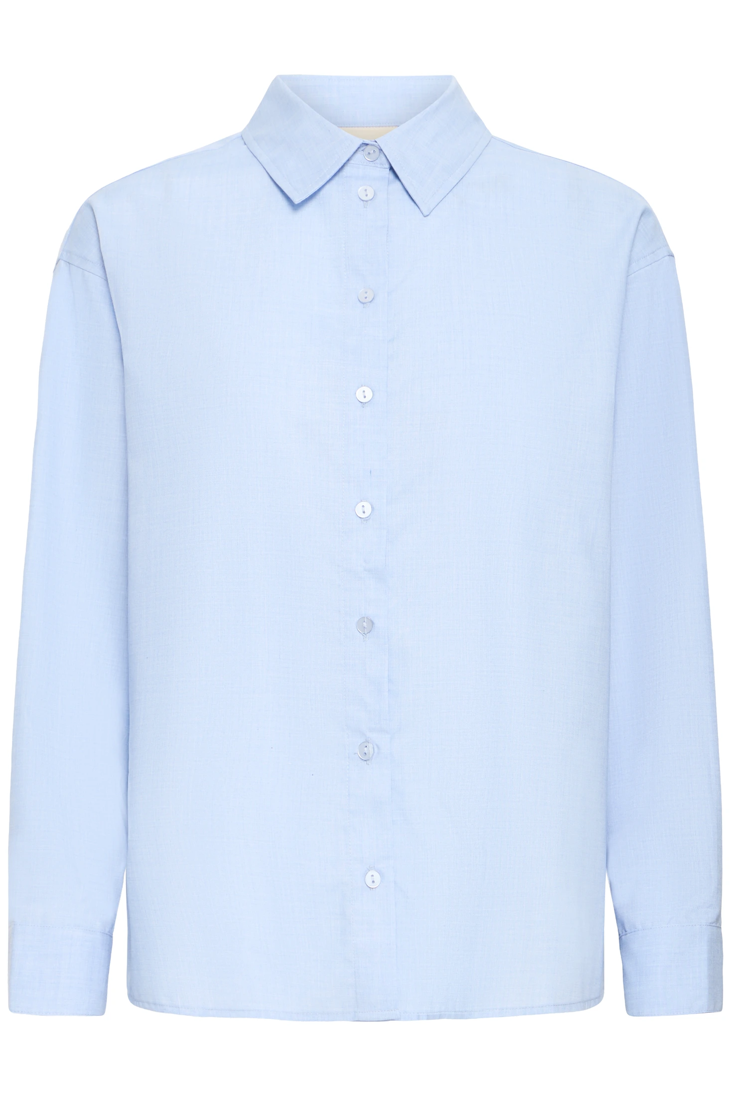 Fransa Πουκάμισο Cashmere Blue Melange - φωτογραφία 5