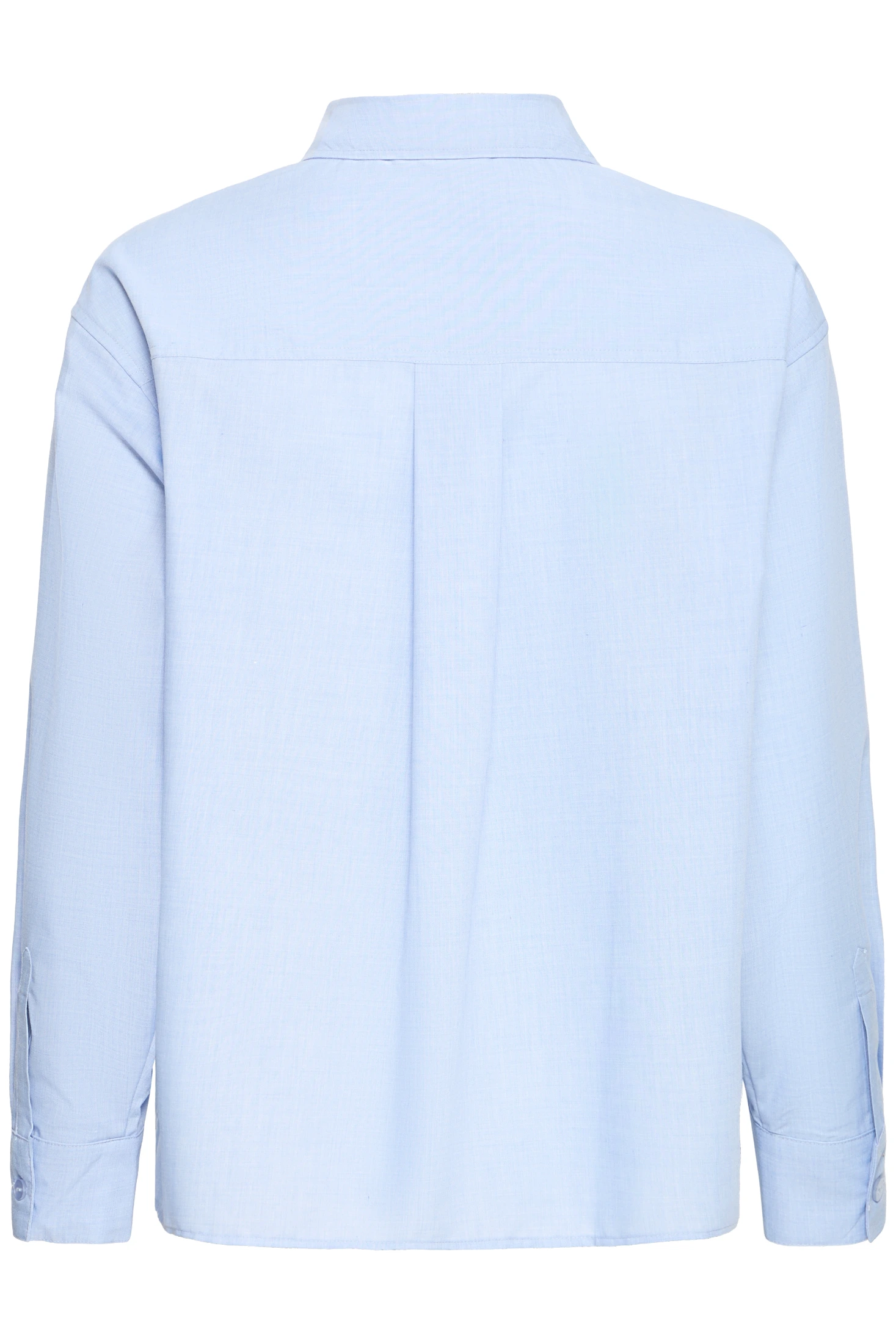 Fransa Πουκάμισο Cashmere Blue Melange - φωτογραφία 6