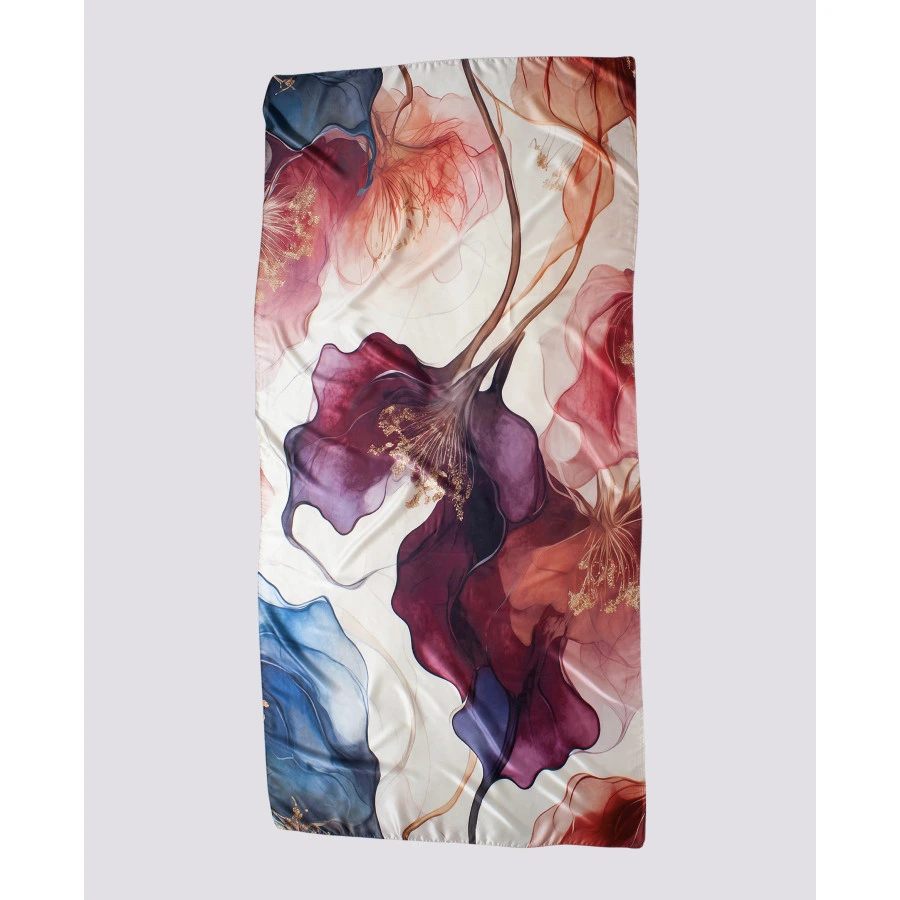 Phymi Φουλάρι silk feeling floral Impression Multi - φωτογραφία 2