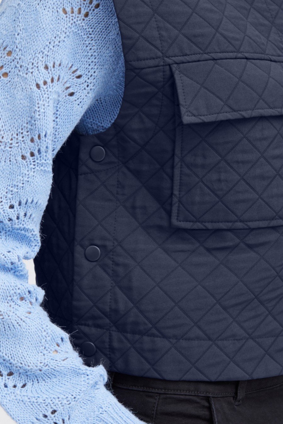 Fransa γιλέκο Dark Peacoat / Blue - φωτογραφία 5