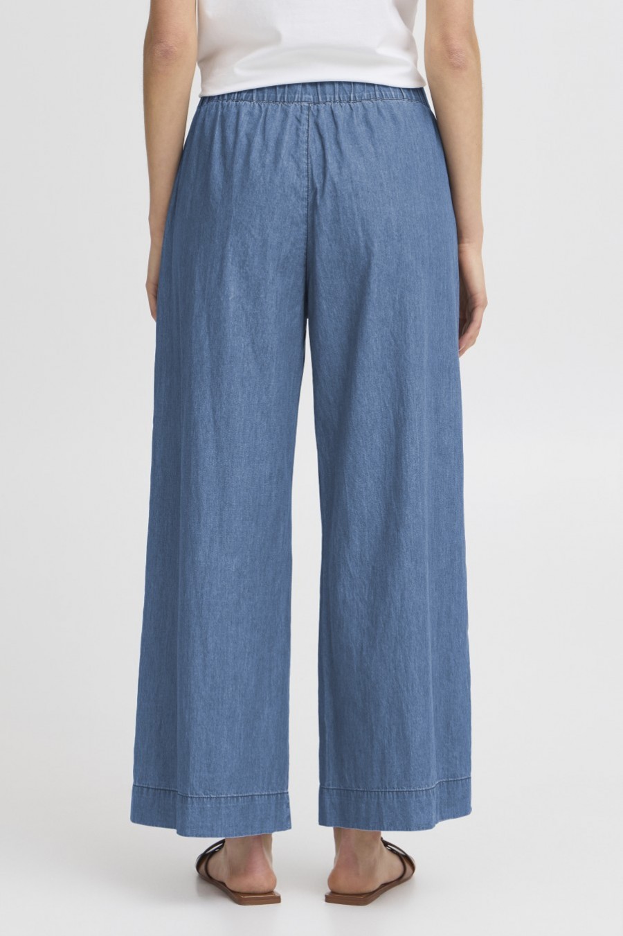 Fransa παντελόνα denim Μπλε / Blue - φωτογραφία 3