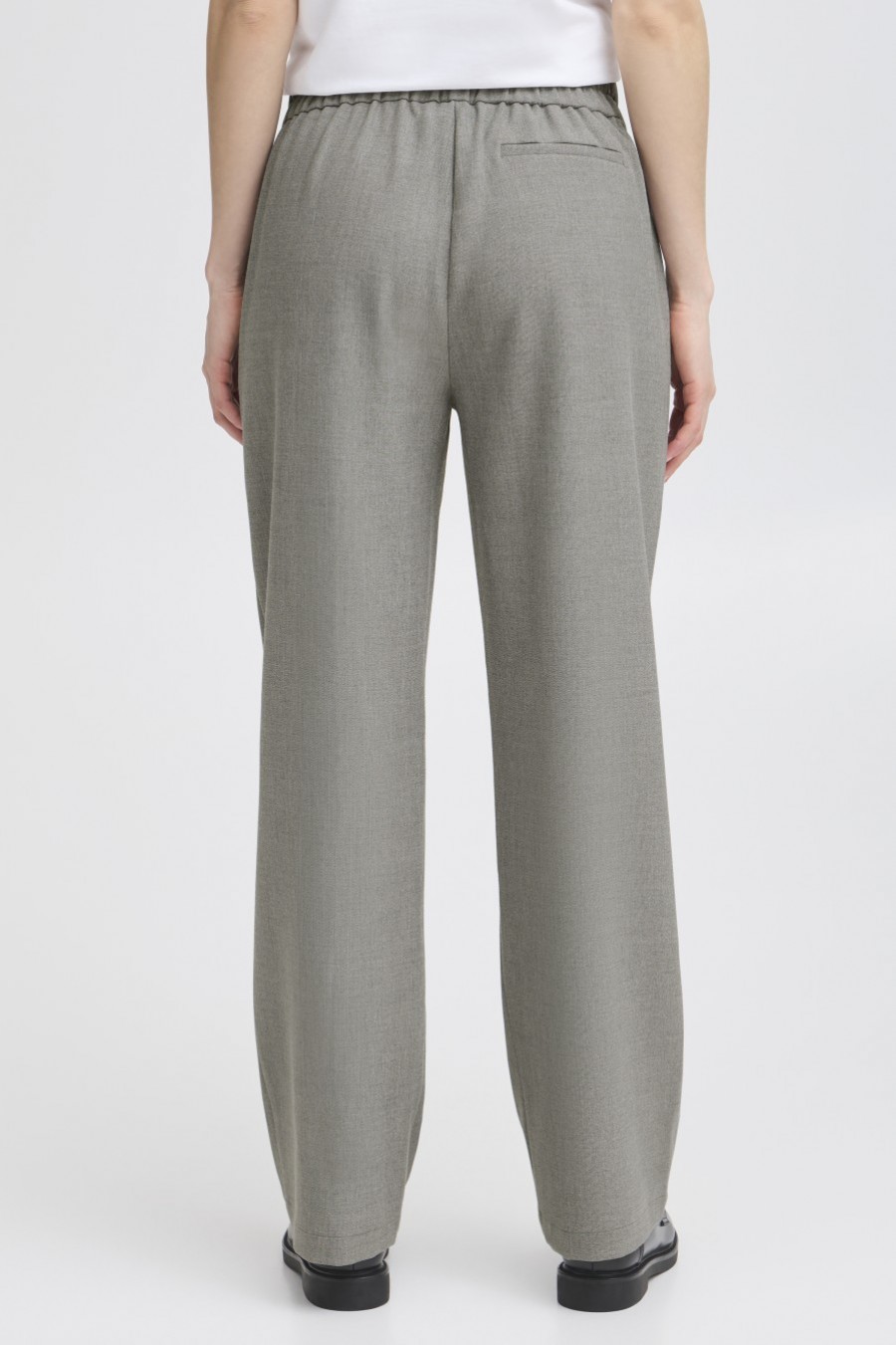 Fransa παντελόνι φαρδύ Light Grey / Γκρι - φωτογραφία 3