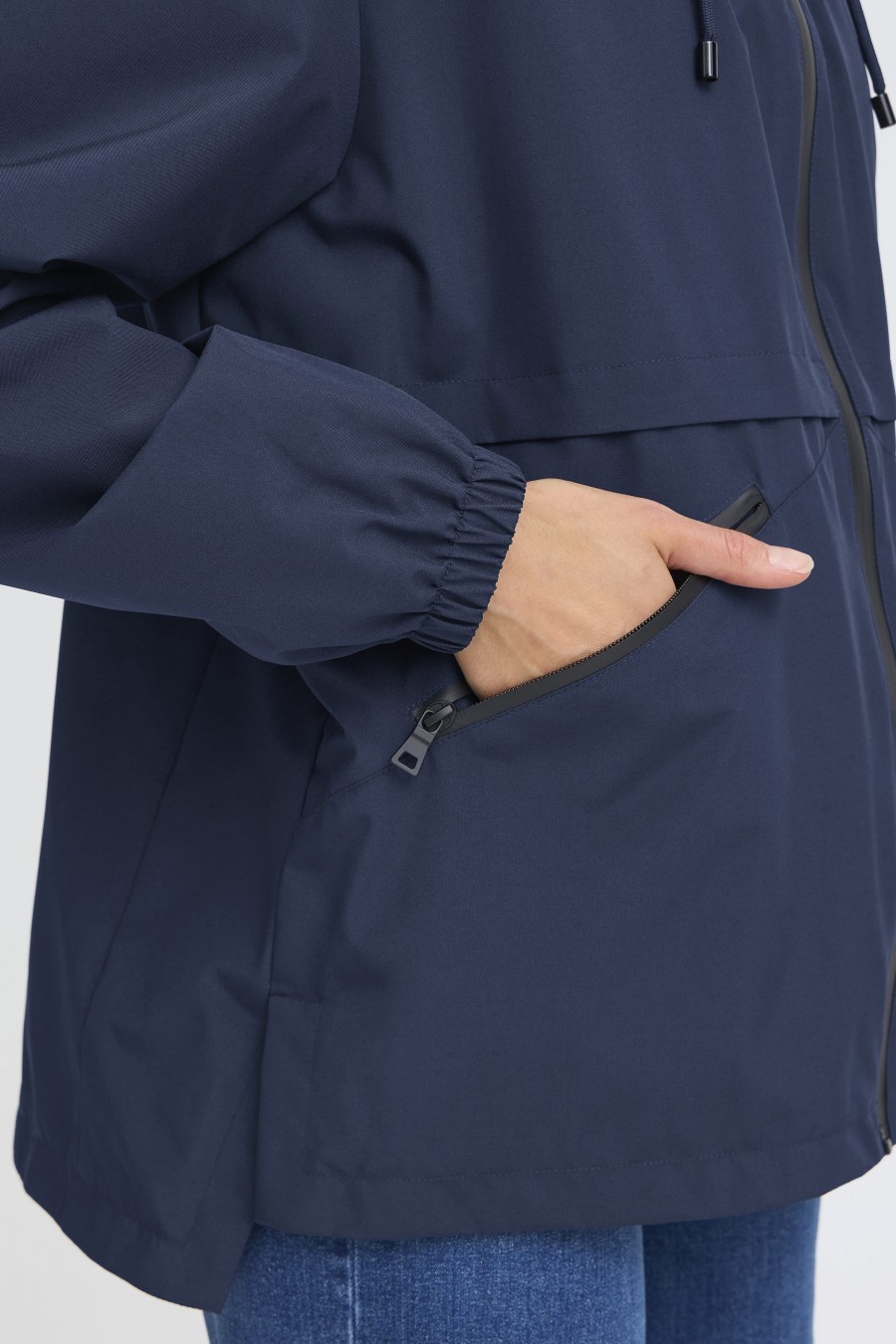 Fransa μπουφάν με κουκούλα Navy Blazer - φωτογραφία 4